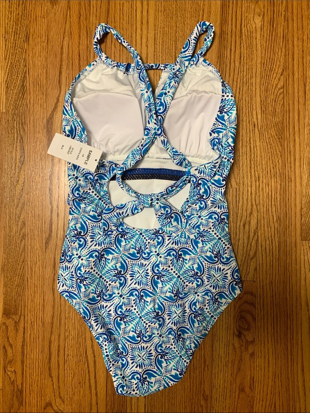 La Blanca swimsuit - high neck keyhole one piece costa azul bathing suit, 6